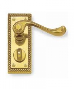 Georgian Suite Lever on Short Backplate